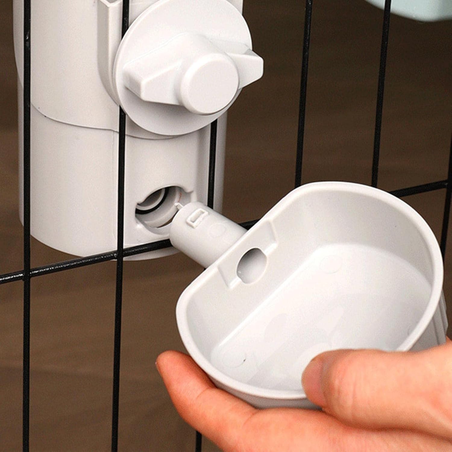 Comedero automático para mascotas, dispensador automático de agua para gatos, dispensador de alimentos para mascotas para perros pequeños y