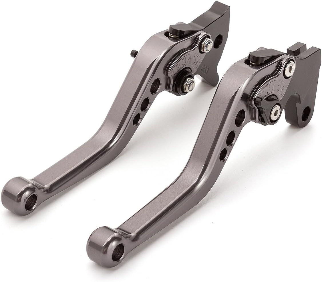 Palancas de embrague de freno corto para Yamaha YZ WR 125 250 500 1991 1992 1993 1994 1995 YBR250 FAZER 2007 2008 2009 2010 2011 2012