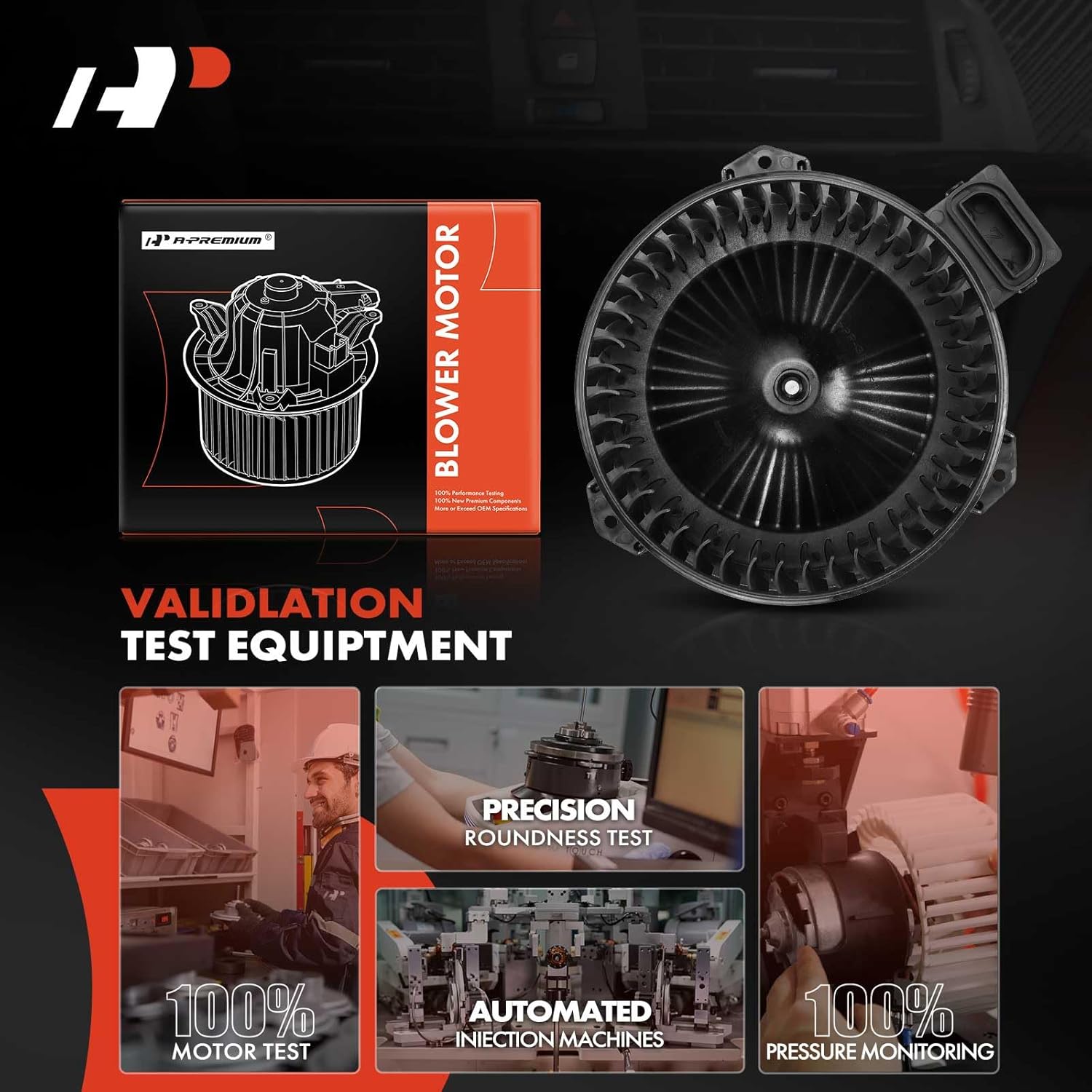 A-Premium Motor calefactor de ventilador HVAC con jaula de ventilador compatible con Subaru Forester 2019 2020 2021 Reemplazo # 72223FL010