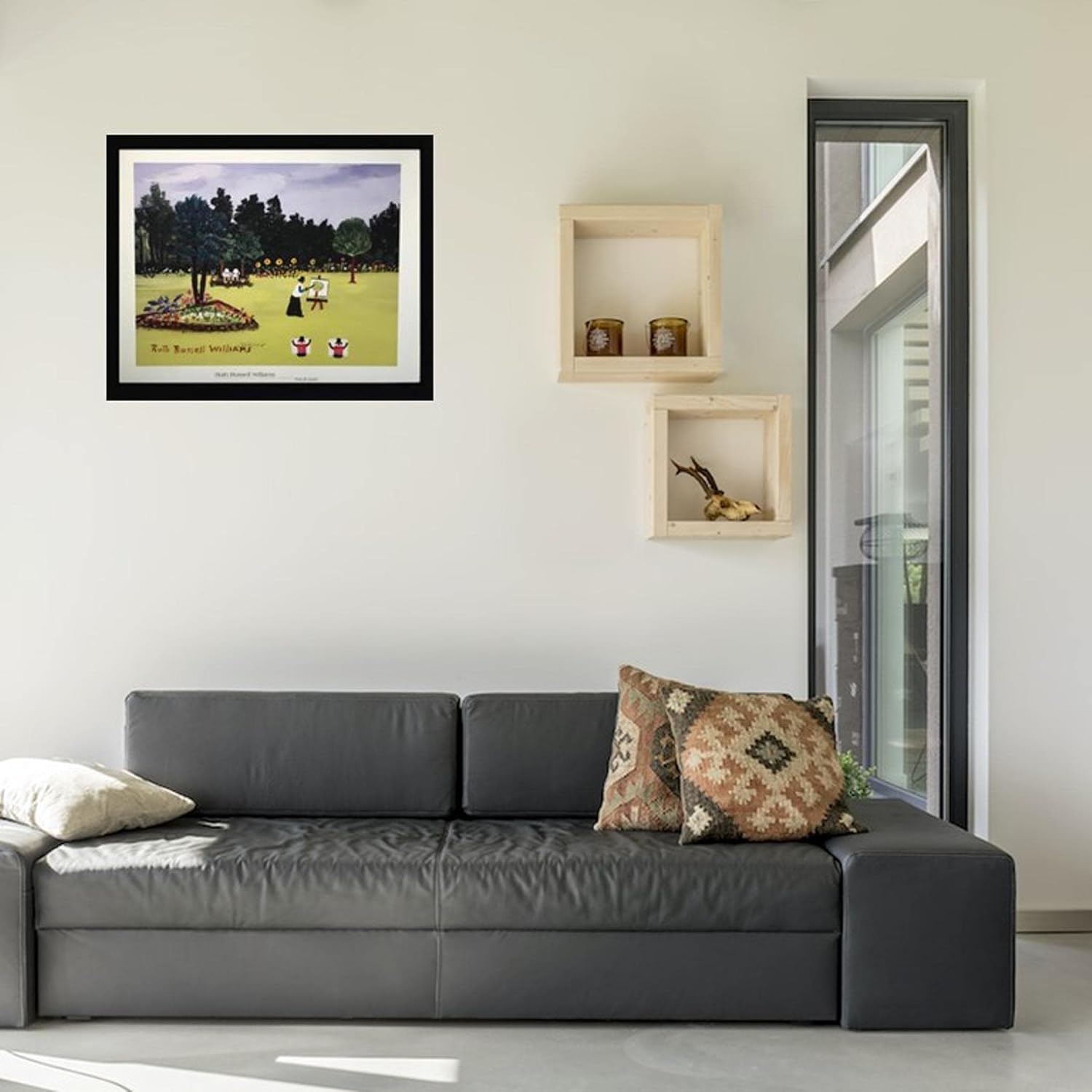 Ruth Russell Williams – Póster enmarcado para decoración de pared afroamericana, obra de arte de historia negra, 22 x 28 pulgadas (lienzo como