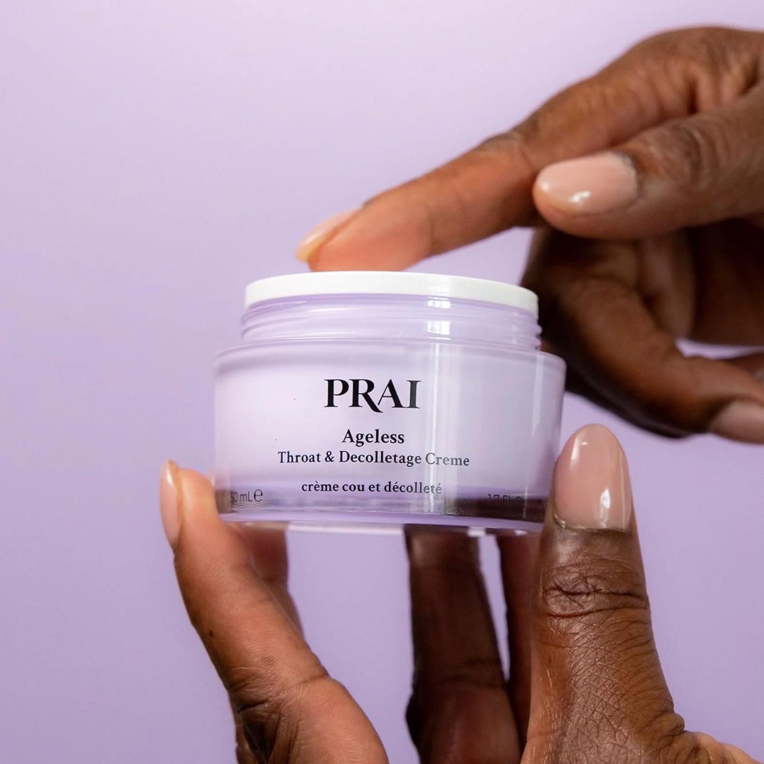PRAI Crema para el cuello para tensar y reafirmar la belleza  Crema reafirmante para el cuello que aumenta la elasticidad  Crema para tensar el