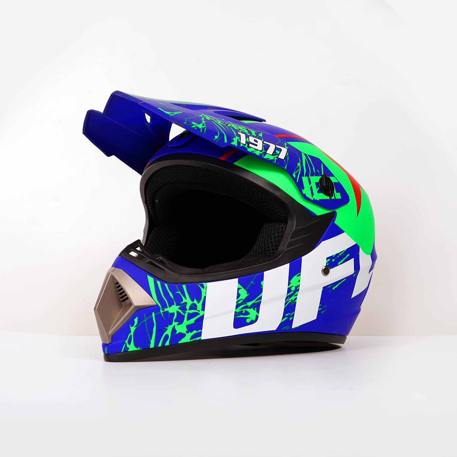 Casco ATV Offroad Casco de motocross casco de motocicleta con guantes gafas máscara para hombres mujeres adultos jóvenes DOTFMVSS 218 aprobado