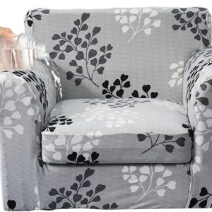 FUANGUI Funda impermeable para sofá de 2 piezas, funda elástica con estampado, funda de cojín para sofá, lavable, protector de muebles para sala de FUANGUI Funda impermeable para sofá de 2 piezas, funda elástica con estampado, funda de cojín para sofá, lavable, protector de muebles para sala de