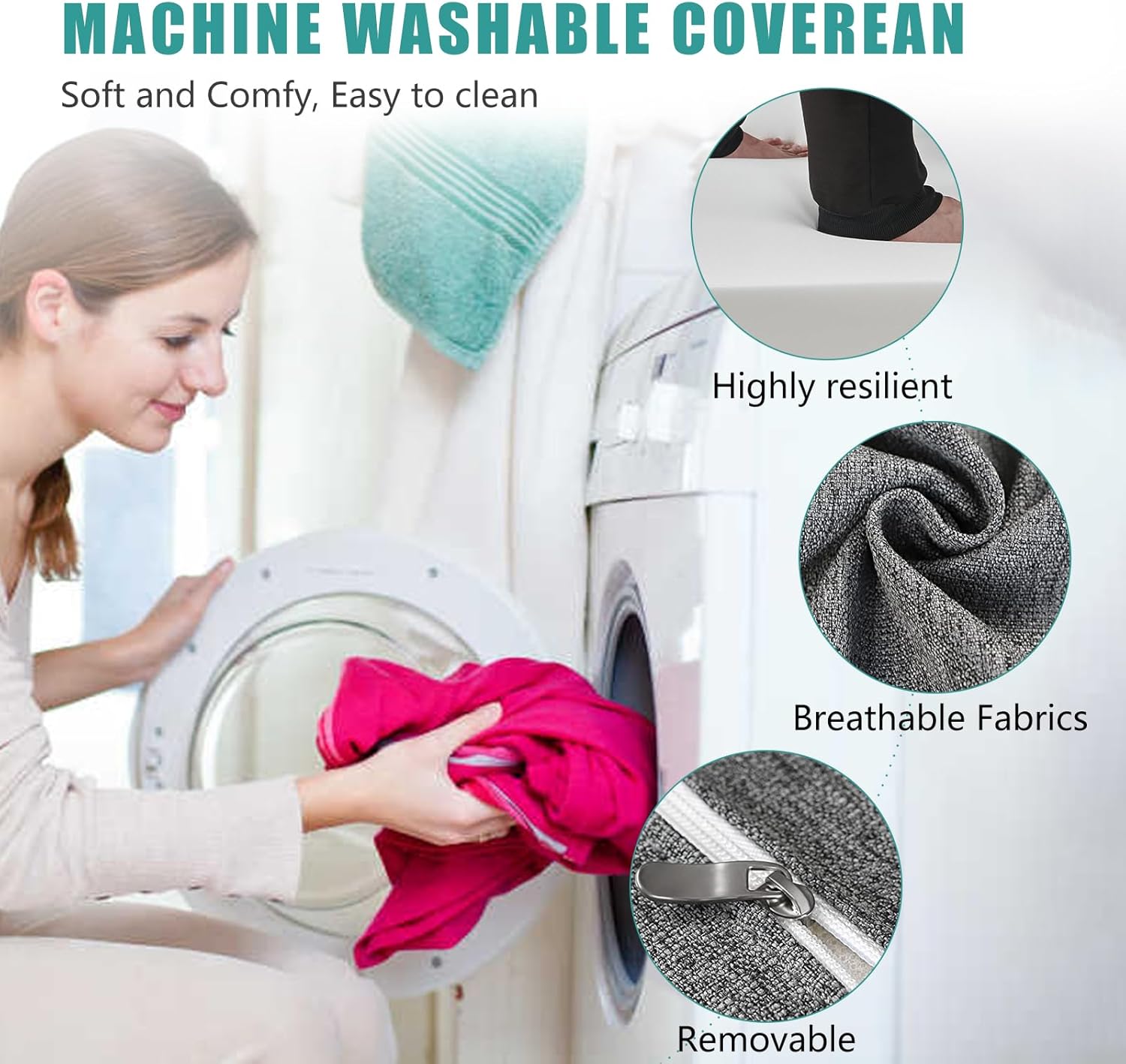 Relleno de huecos de cama para cabecero, relleno de espacio para cama individualmatrimonialking, extensor de colchón grueso entre colchón y cabecera