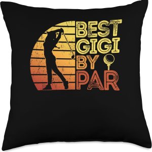Best Gigi By Par Women Vintage Golfer merch Best Gigi by Par Women Vintage Golfer Throw Pillow, 18×18, Multicolor Best Gigi By Par Women Vintage Golfer merch Best Gigi by Par Women Vintage Golfer Throw Pillow, 18×18, Multicolor