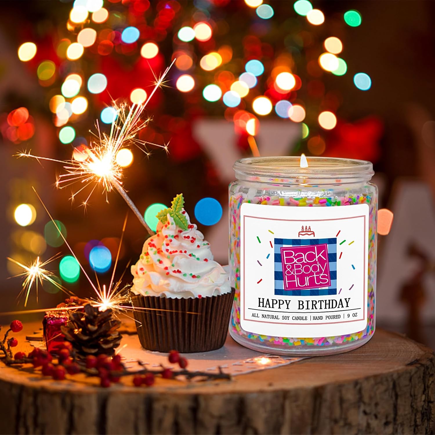 Homsolver Velas de cumpleaños para ella y él, regalos de cumpleaños para mujeres y hombres, ideas únicas de regalo de cumpleaños para mejores