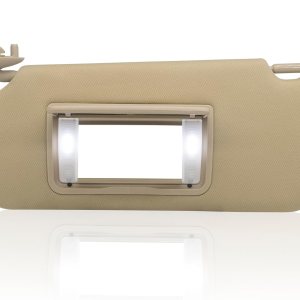 Reemplazo de visera solar del lado izquierdo del conductor compatible con Honda Accord 2008 2009 2010 2011 2012 2013 2014 2015 2016 con luz LED de Reemplazo de visera solar del lado izquierdo del conductor compatible con Honda Accord 2008 2009 2010 2011 2012 2013 2014 2015 2016 con luz LED de