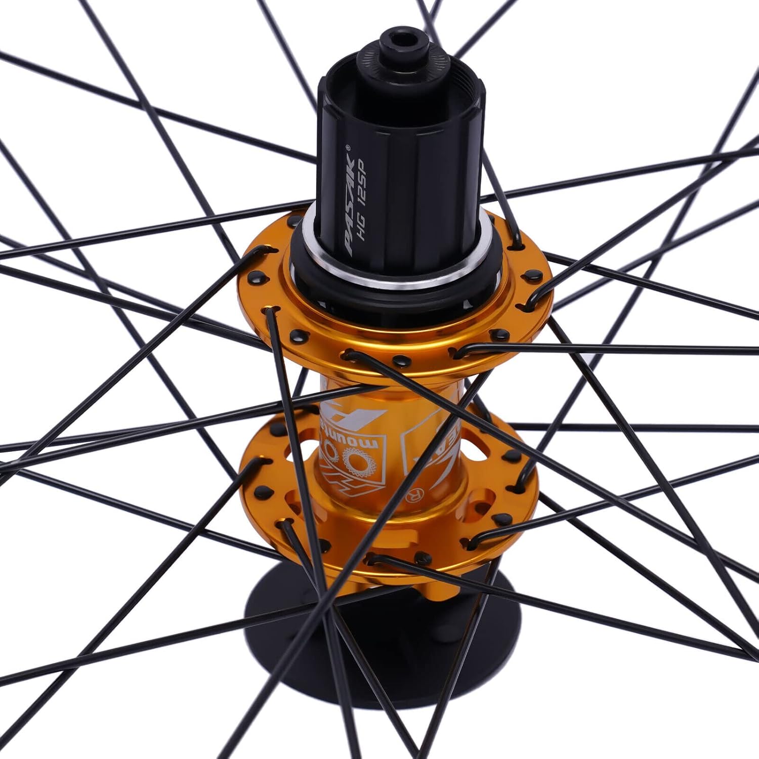 Juego de ruedas para bicicleta de montaña, 27.5 pulgadas, ruedas delanteras y traseras, aleación de aluminio, freno de disco MTB para casete de 7 a