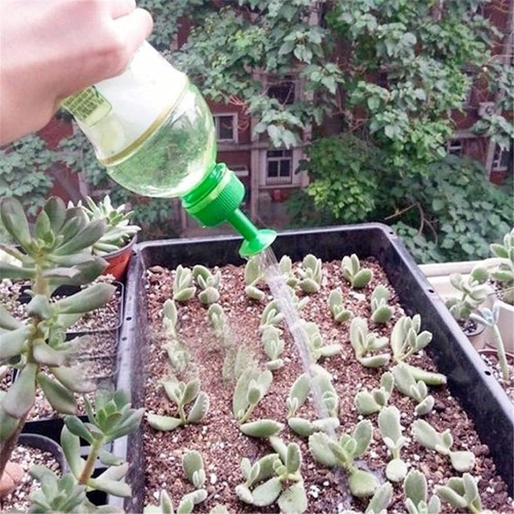 3 unids botella portátil superior rociador jardín planta riego accesorio rociador cabeza botella de refresco lata de agua Top Waterers equipo de