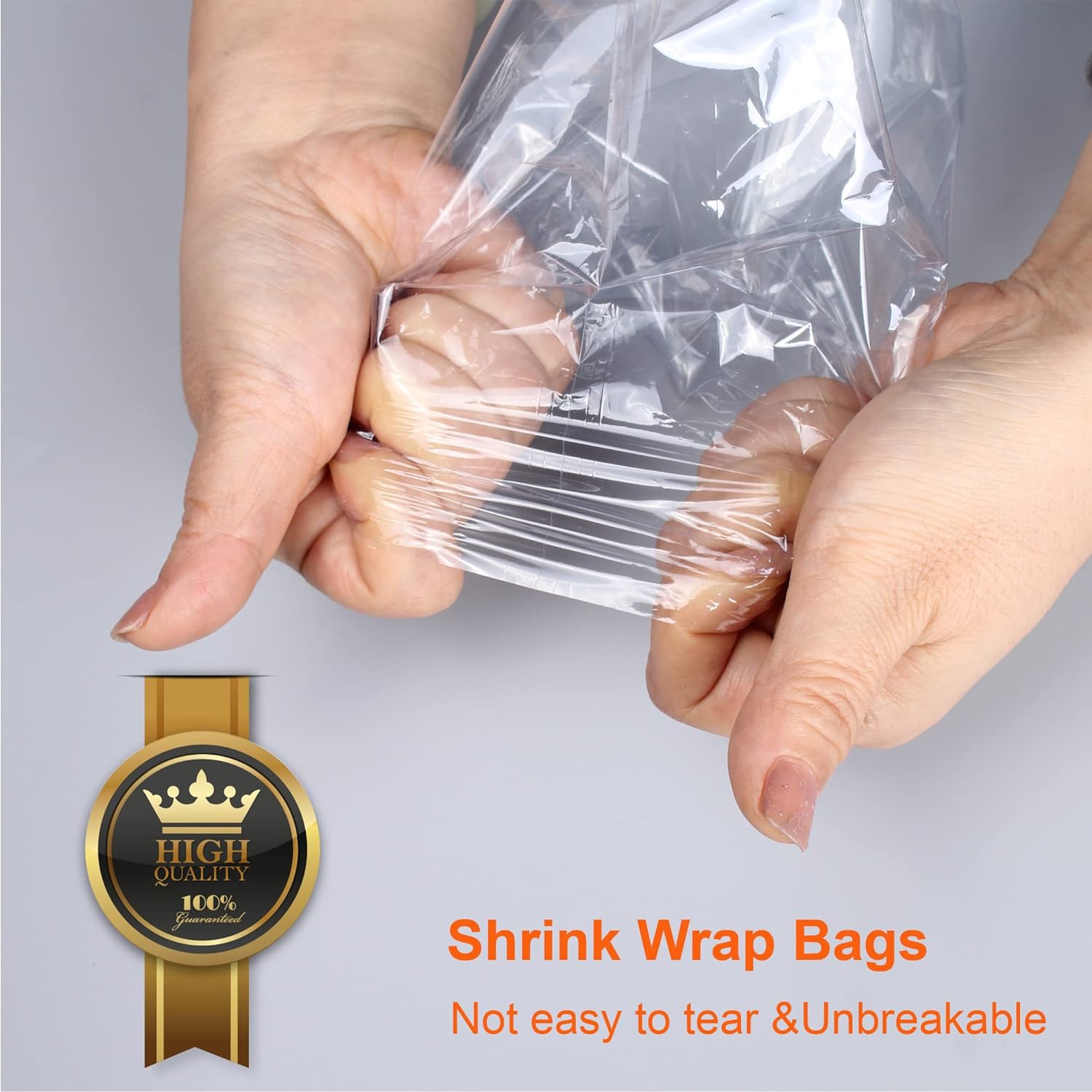 CANWUPON Bolsas retráctiles para cestas de regalo, bolsas termorretráctiles de PVC transparente, envoltura de celofán para embalaje, envoltura de