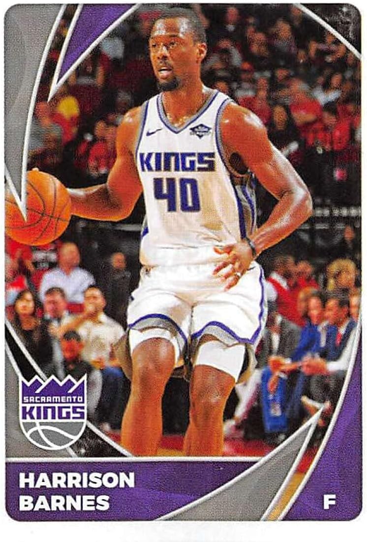 2020-21 Panini Stickers #460 Harrison Barnes Official NBA Basketball Album Sticker Measuring 2.75 inch tall X 2 inches wide in Raw (NM or Better