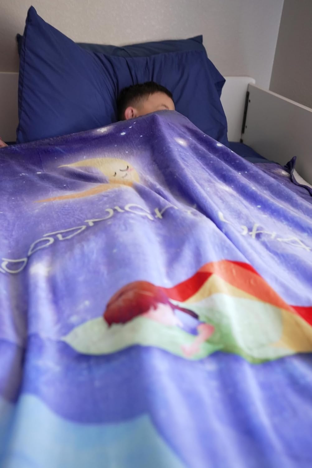 Manta Storytelling para niños y niñas, de 50 x 60 pulgadas, acogedora, suave, ligera, de forro polar, cumpleaños, para niños pequeños, manta de