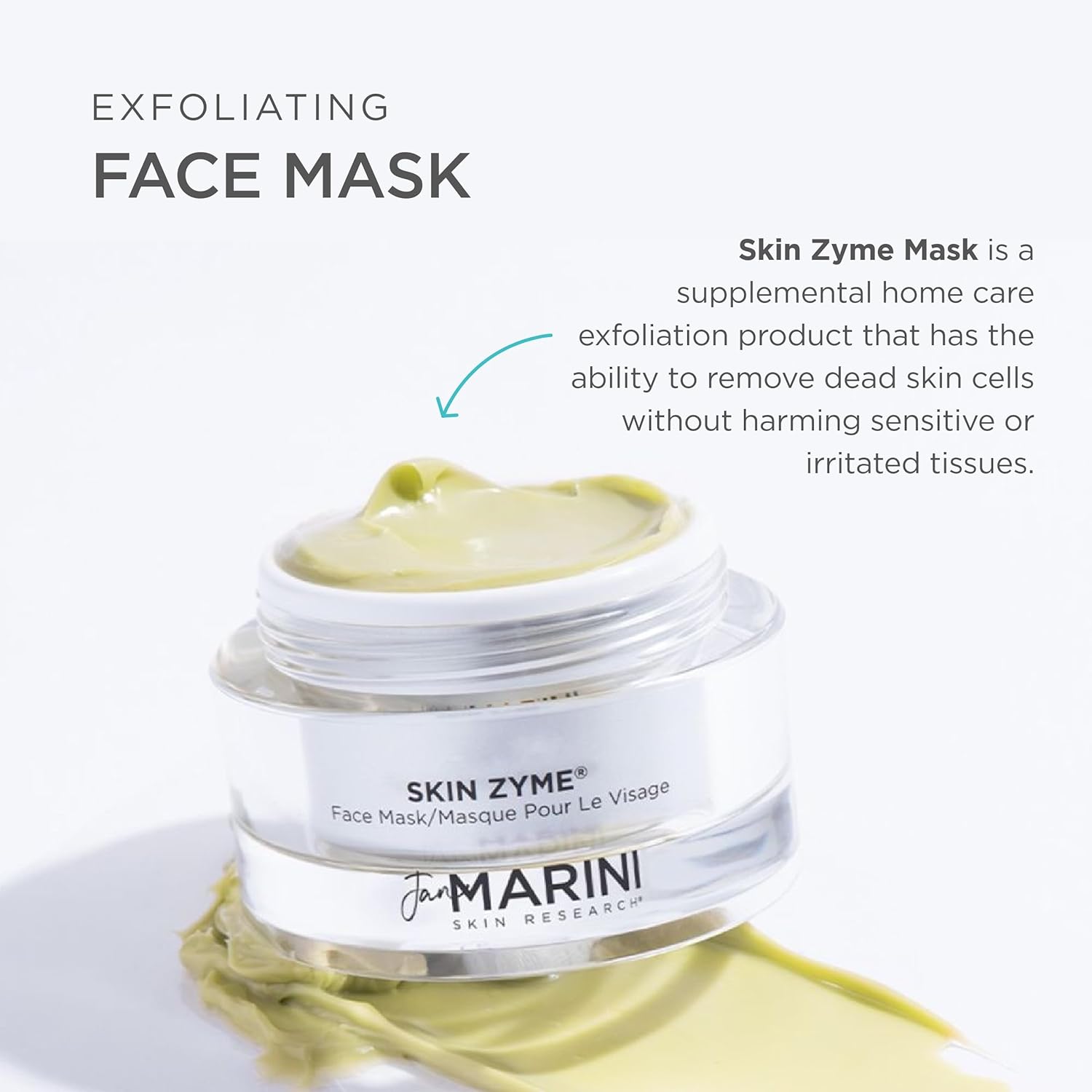 Jan Marini Skin Research Máscara de zimas para la piel, 2 onzas