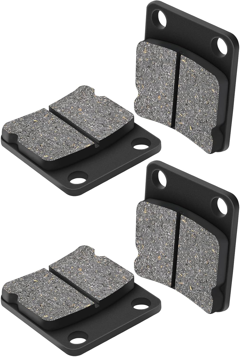 AHL Juego de pastillas de freno delantero semimetálicas para Kawasaki KVF360 A Prairie 360 (4×4) 2003-2010 KVF360 B Prairie 360 2003-2009 KVF400