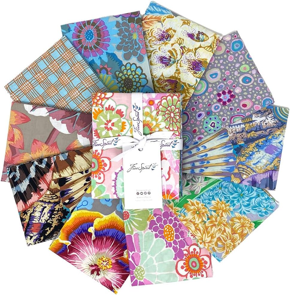 Kaffe Fassett Colectivo Agosto 2023 Pastel 10 Cuartos Grasa FreeSpirit