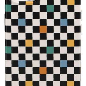 Casely Funda para iPhone 13 Mini  Old Skool  Funda retro de tablero de ajedrez Casely Funda para iPhone 13 Mini  Old Skool  Funda retro de tablero de ajedrez