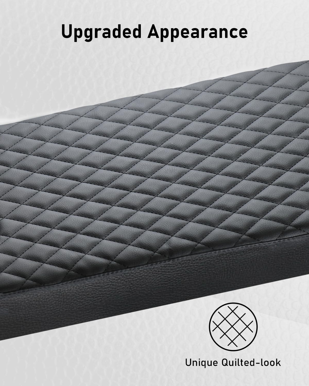 BELINOUS Funda de consola central compatible con Ford F150 2015-2023, F250 F350 F450 F550 2015-2023 con asiento de salto 402040, protector de cojín