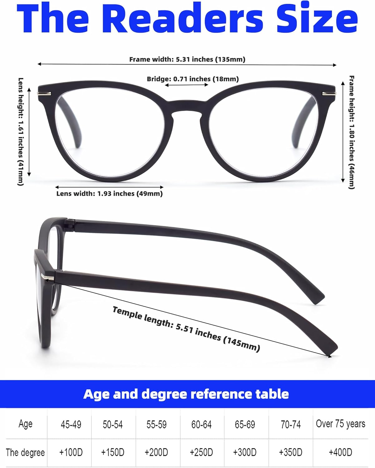 Lentes de lectura para hombres y mujeres, muy ligeros, con bisagra de resorte, lentes transparentes, gases para computadora