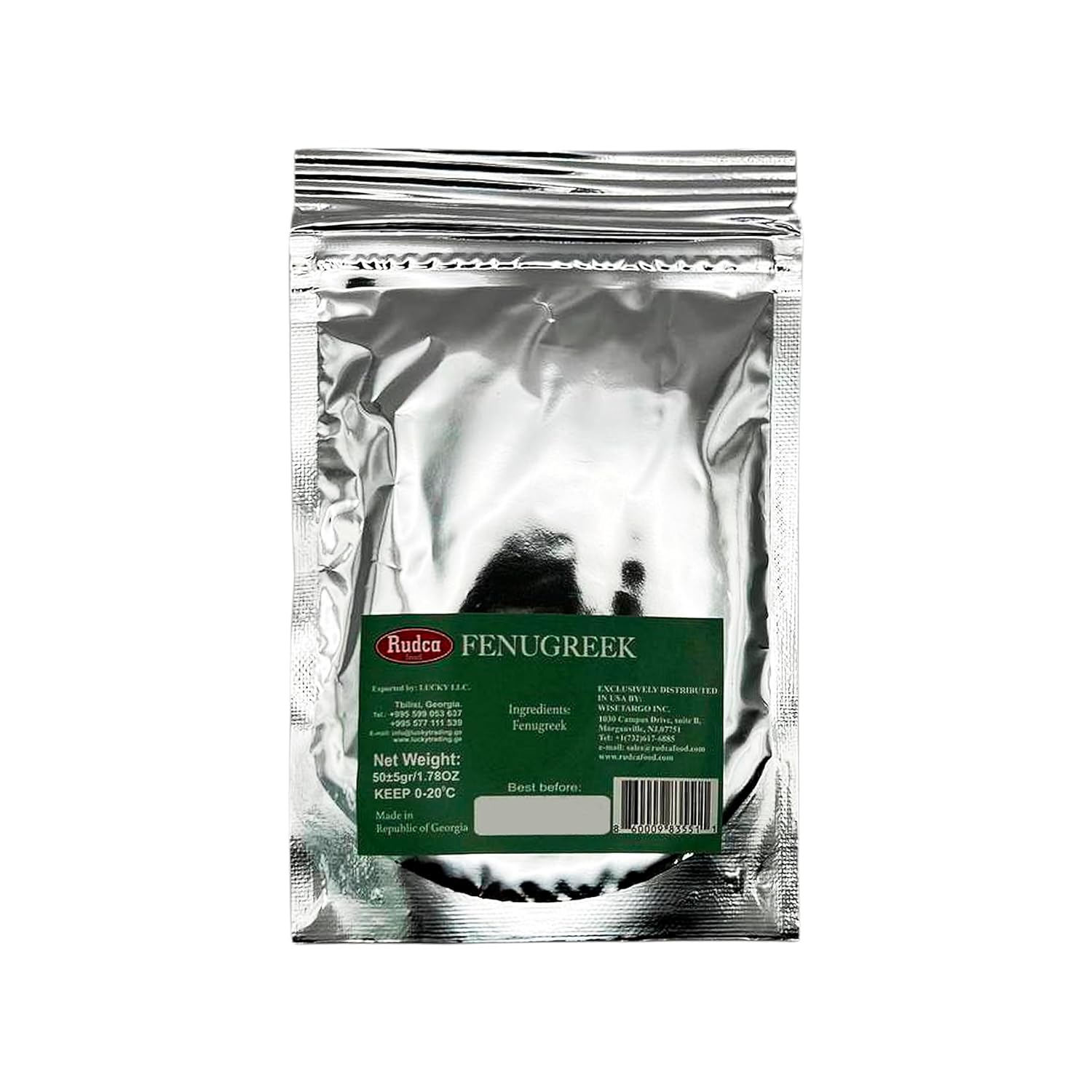 Rudca Food Utskho-Suneli Fenogreco Ground, especias naturales, especias georgianas, especias secas 100% naturales, 1.78 oz50 gr.