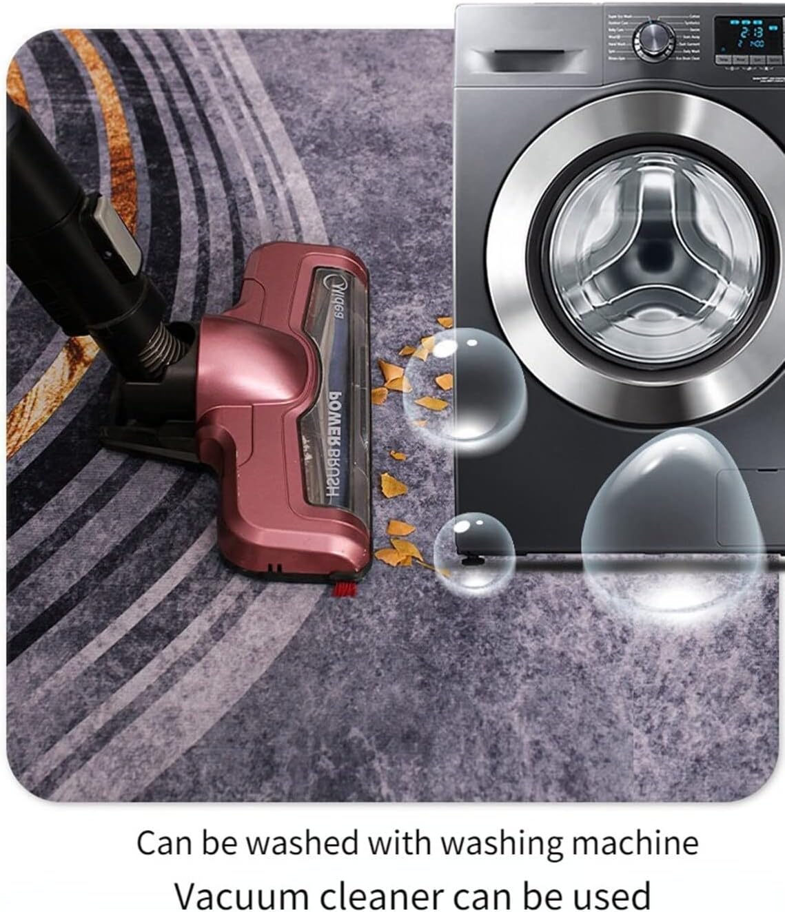 Alfombra moderna abstracta de mármol para sala de estar, dormitorio, comedor, lavable, suave, gruesa, debajo de la mesa auxiliar, alfombra Lux para