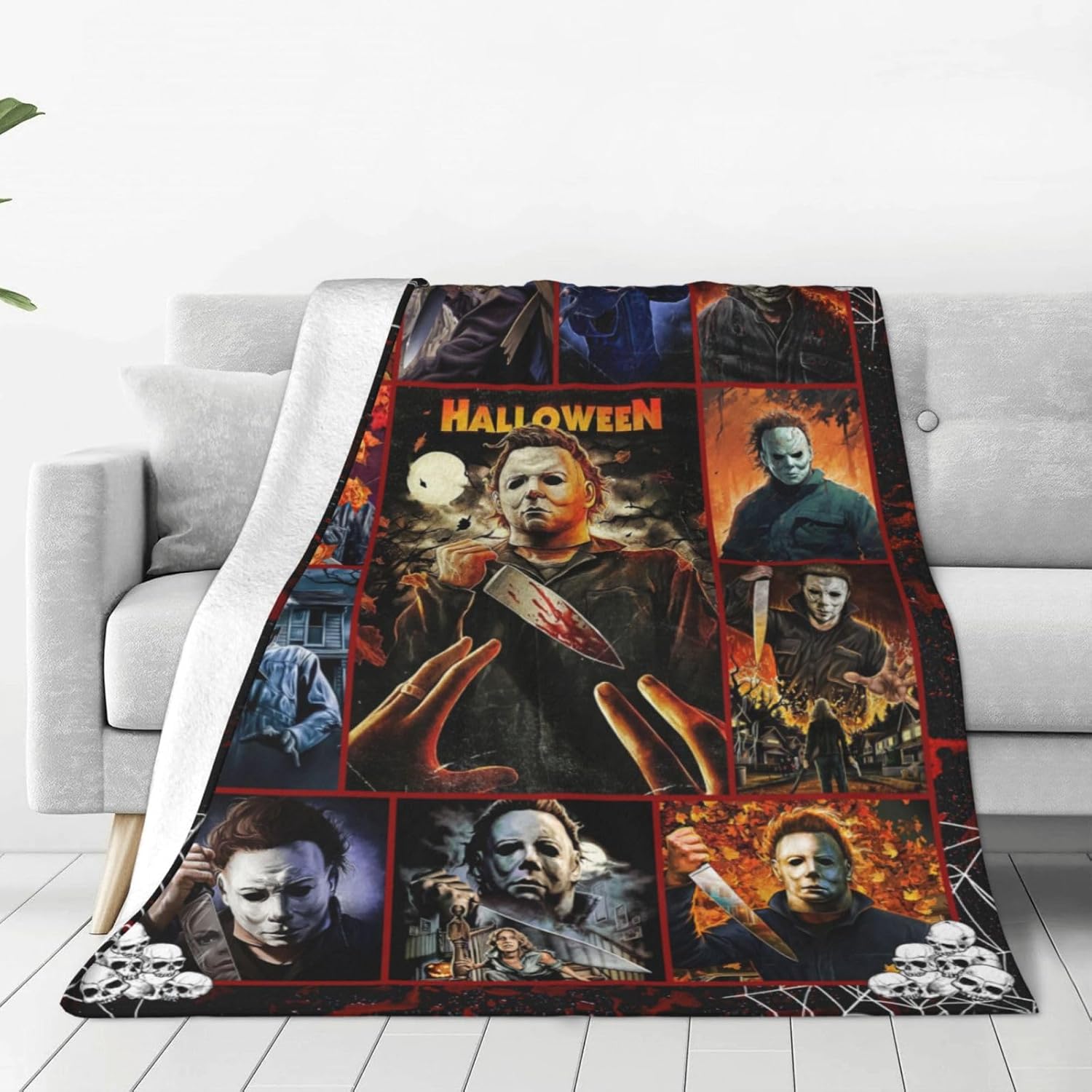 Myers – Manta ultrasuave y cálida para cama, sofá, sala de estar, 50 x 40 pulgadas
