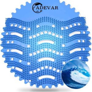 Desodorizador para pantallas de orinal, 10 paquetes de pasteles de orinario  Alfombrillas de urinario perfumadas antisalpicaduras a granel Ocean Desodorizador para pantallas de orinal, 10 paquetes de pasteles de orinario  Alfombrillas de urinario perfumadas antisalpicaduras a granel Ocean