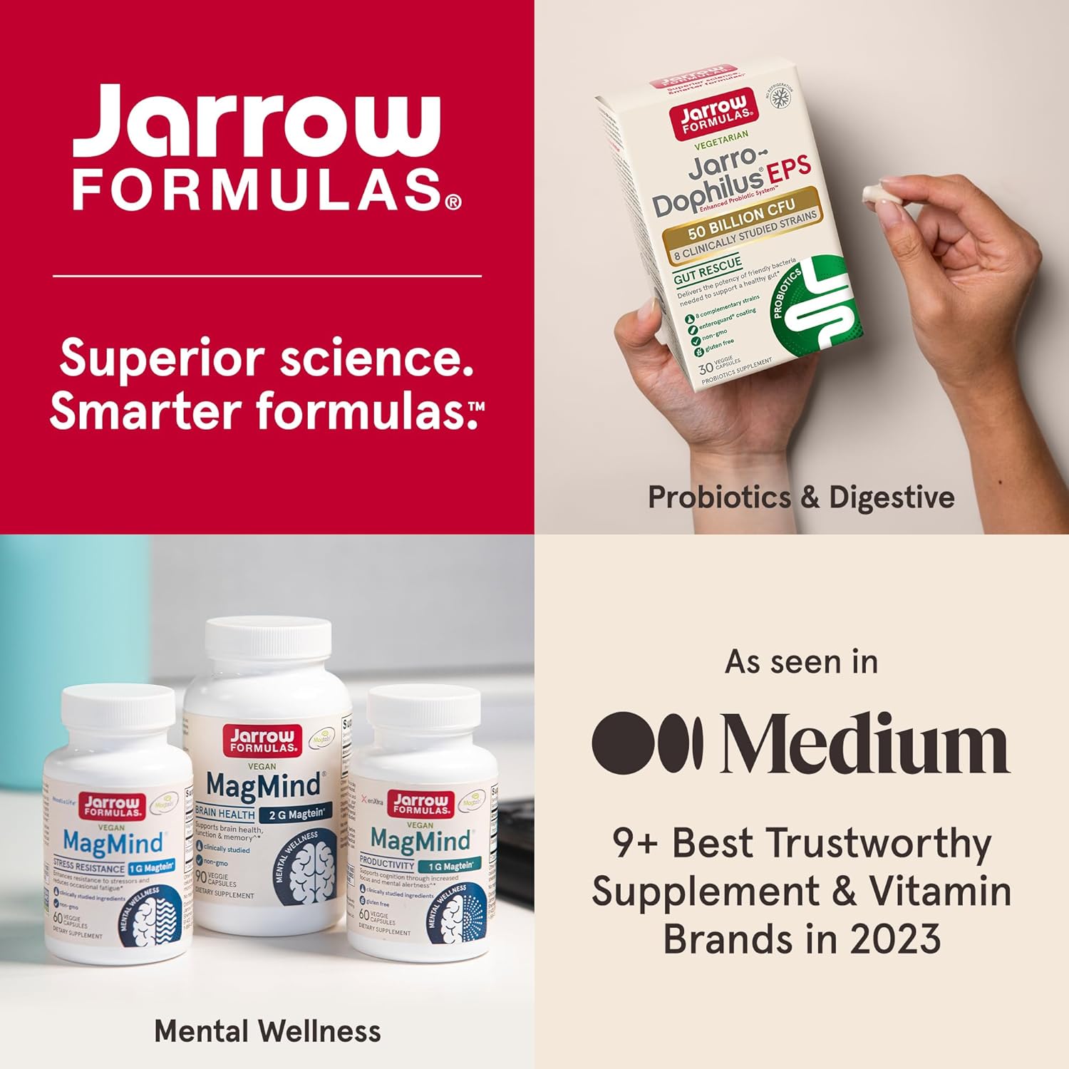 Jarrow Formulas 7-Keto DHEA 100 mg – Metabolito natural – Suplemento dietético apoya la salud general, ayuda a promover un envejecimiento saludable