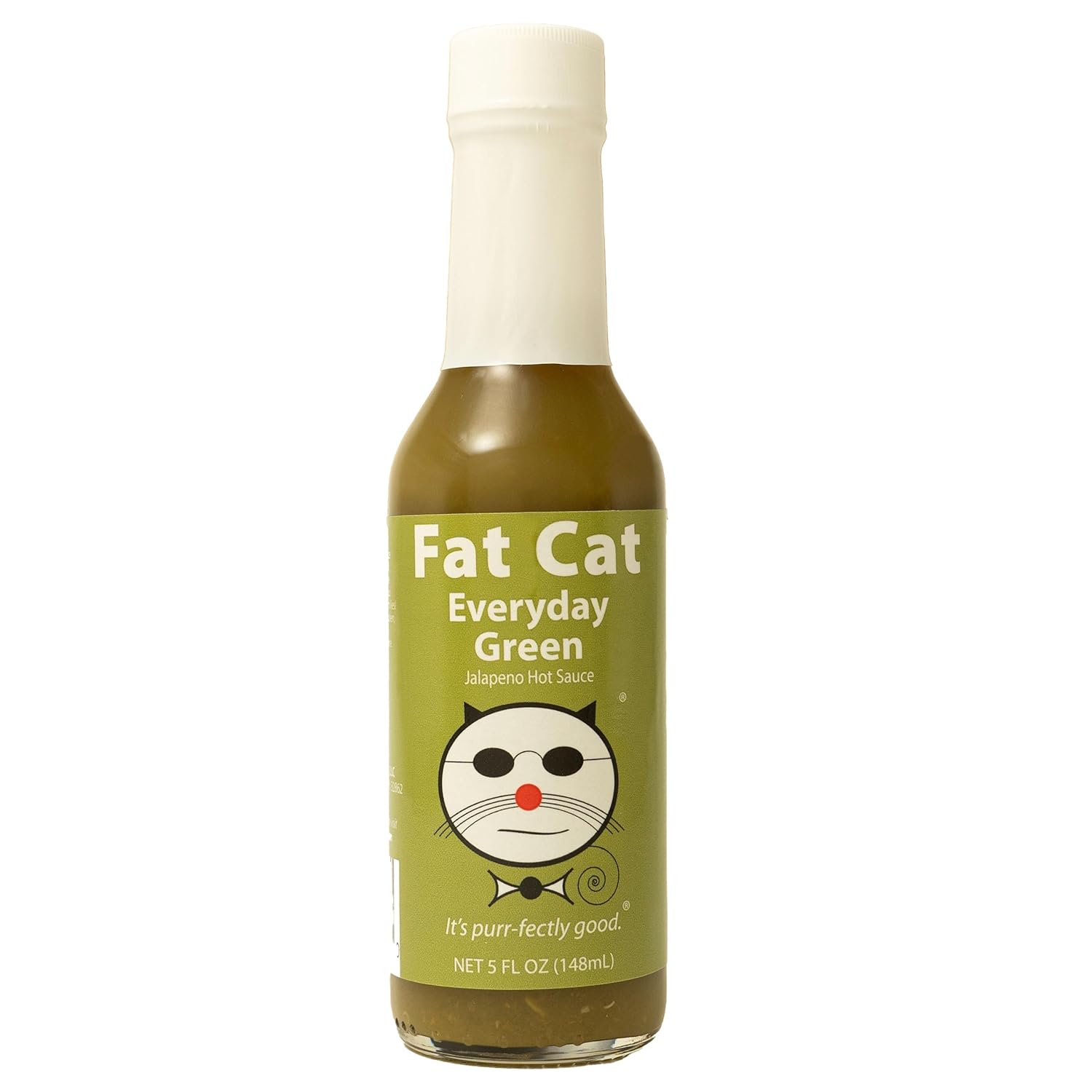 Fat Cat Gourmet – Salsa picante de pimienta verde jalapeño para uso diario  Todo natural  Sabrosa, fresca y versátil  Mejora los alimentos