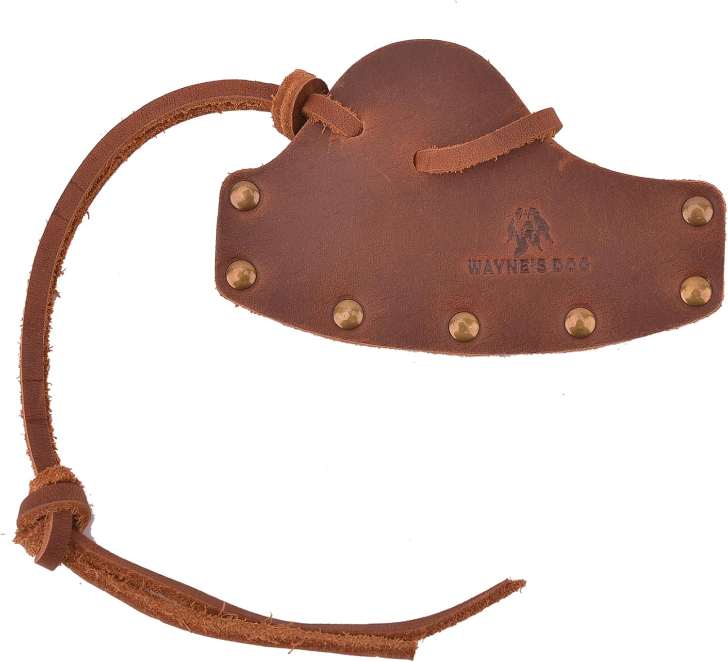 Funda de cuero duradera para hacha, cubierta de cabeza de hacha, protector de hoja de hacha, herramienta de camping