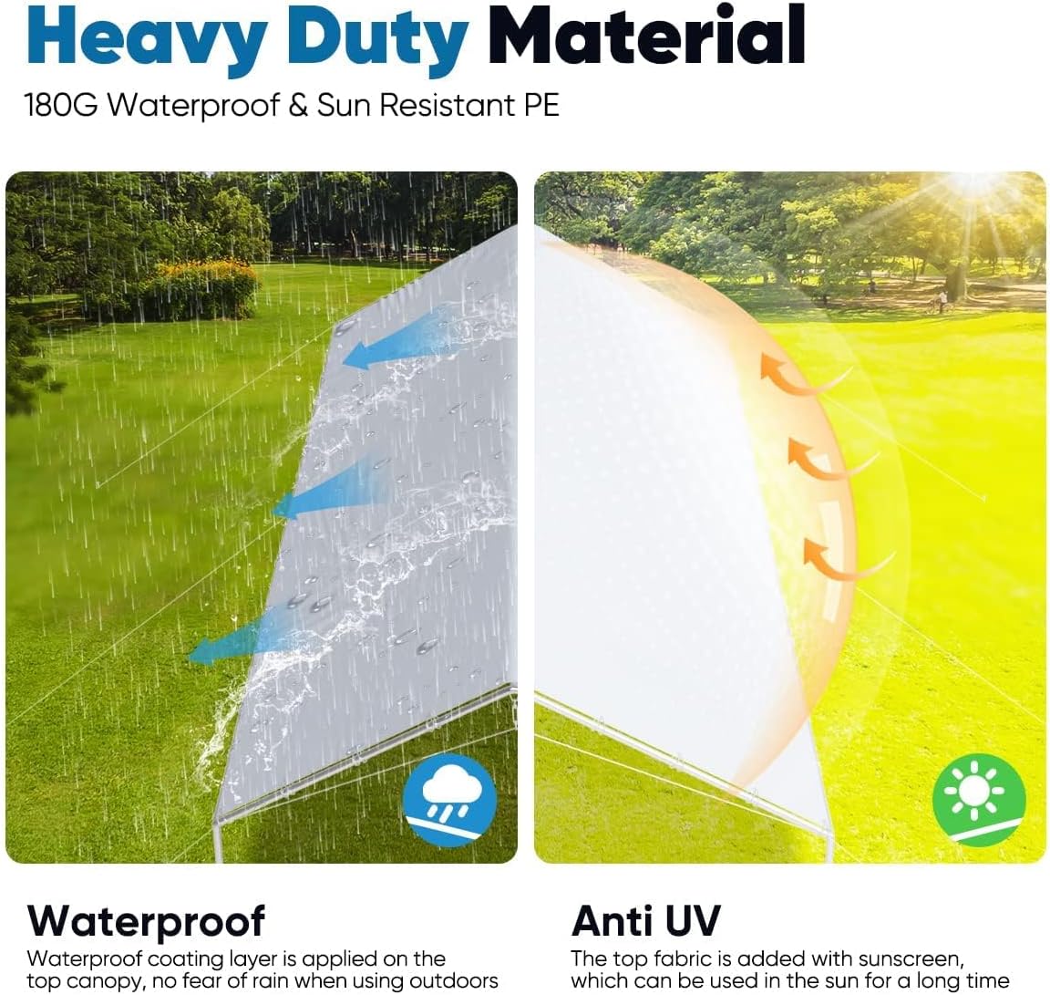 Quictent – toldo de auto de 20 x 10 pulgadas para carpintería