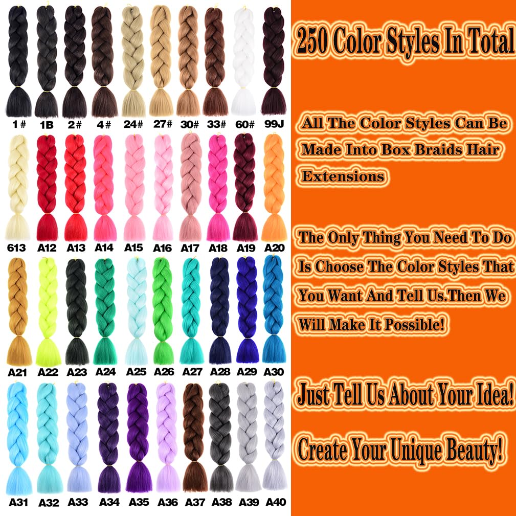 Extensiones de cabello de ganchillo de color rojo degradado de 24 pulgadas, extensiones de cabello de ganchillo preenrolladas hechas a mano, 3