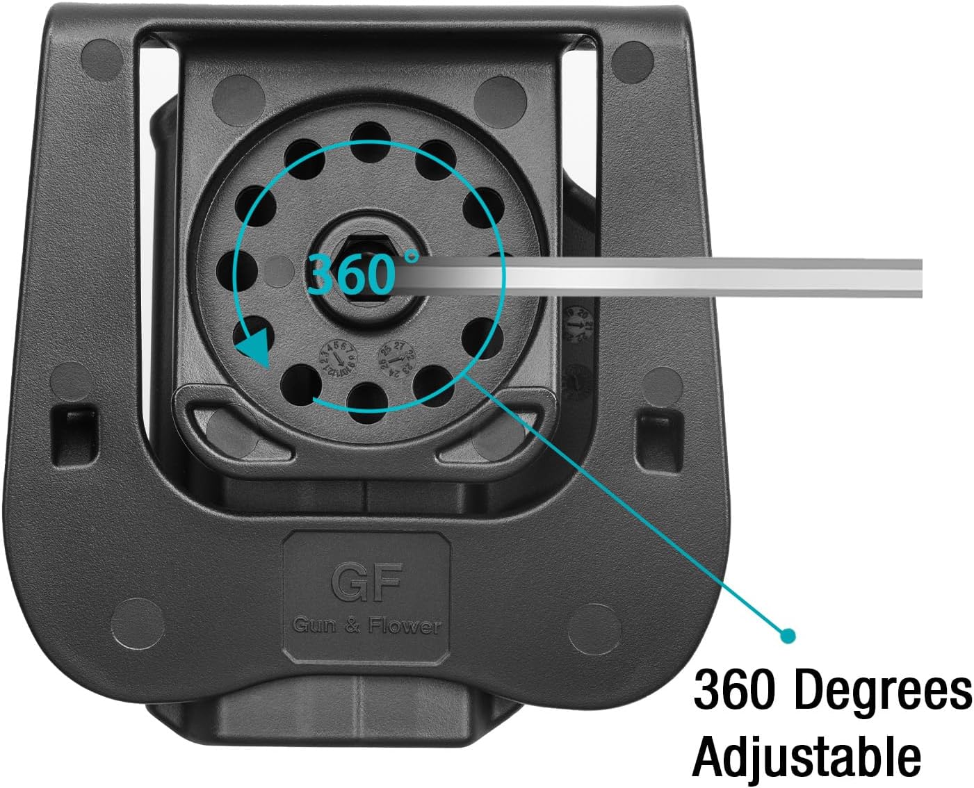 Funda M&P Shield de 0.354 in, funda OWB para mano derecha Smith & Wesson M&P Shield de 0.354 in.40M2.0-3.1 pulgadas. Funda de paleta para cintura