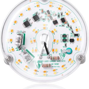 Siomen Paquete de 1 unidad de 3.93 pulgadas 18 W, 120 V, 1800 lúmenes, 3CCT 300045006000K CRI92, motor de luz LED, módulo de PCB LED, kit de Siomen Paquete de 1 unidad de 3.93 pulgadas 18 W, 120 V, 1800 lúmenes, 3CCT 300045006000K CRI92, motor de luz LED, módulo de PCB LED, kit de