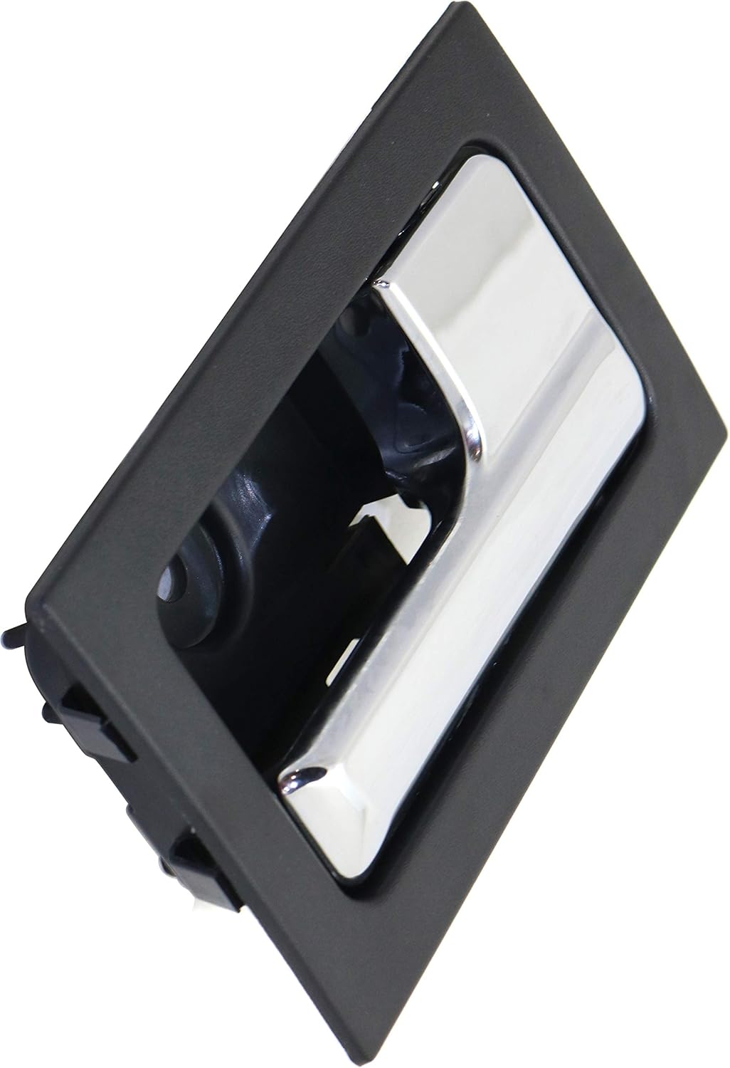 Garage-Pro Juego de manijas de puerta interior compatibles con Ford F-150 2009-2014 delantero, lado del conductor y del pasajero, bisel negro con