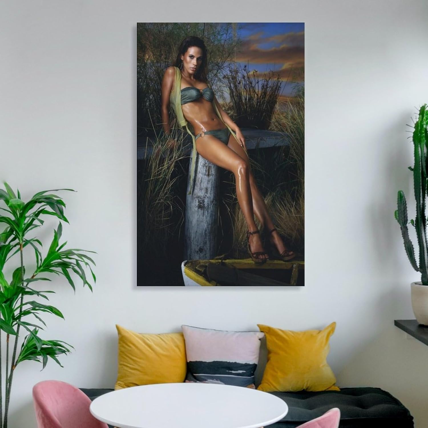 Póster de Bonnie-Jill Laflin, modelo caliente y sexy, pintura artística de pared, lienzo, decoración para el hogar, pósteres decorativos, 24 x 36