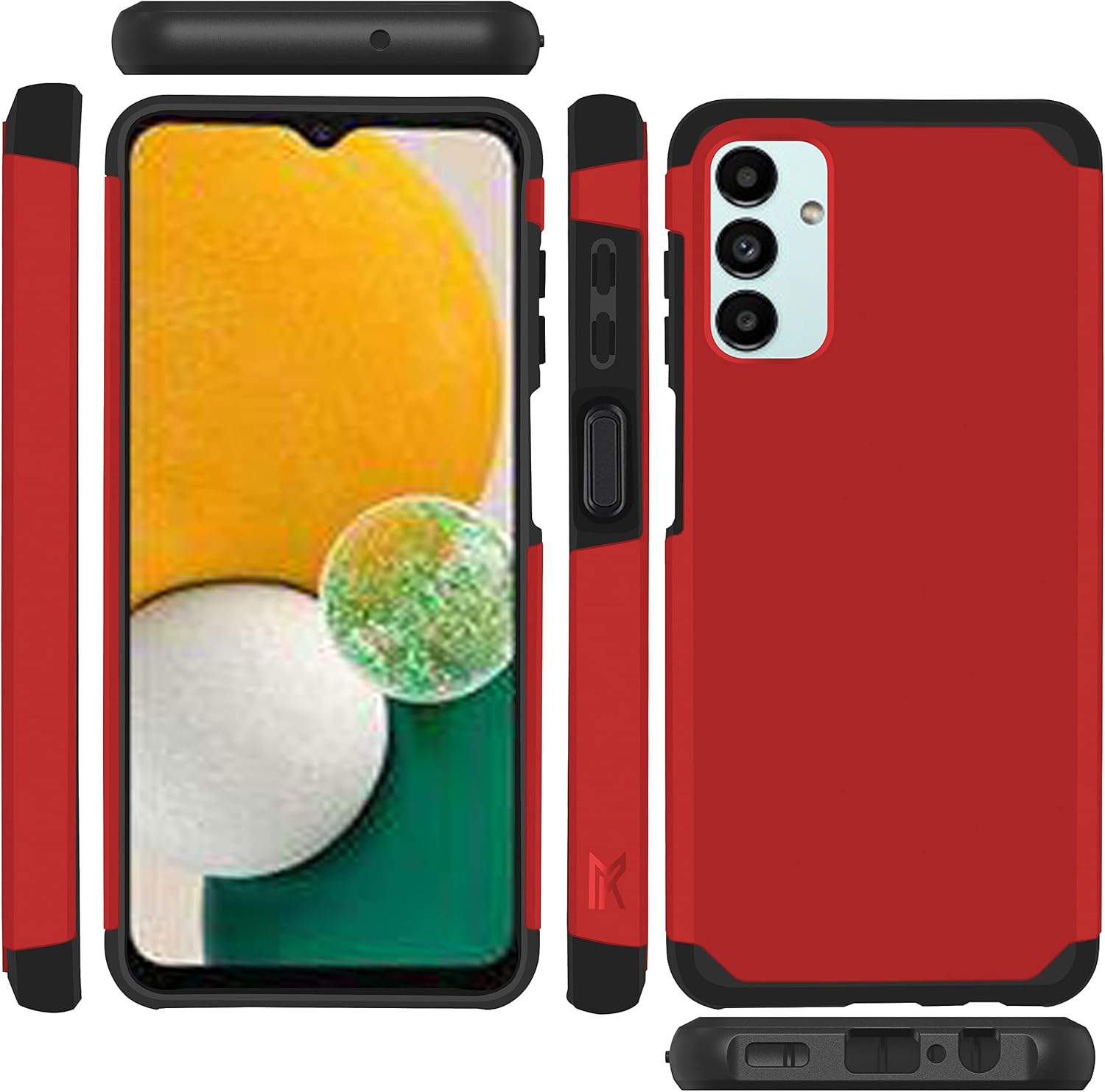 HRWireless Funda compatible con Samsung Galaxy A13 5G A04S (A047M), serie A04E (A042M) con diseño minimalista original de primera calidad para