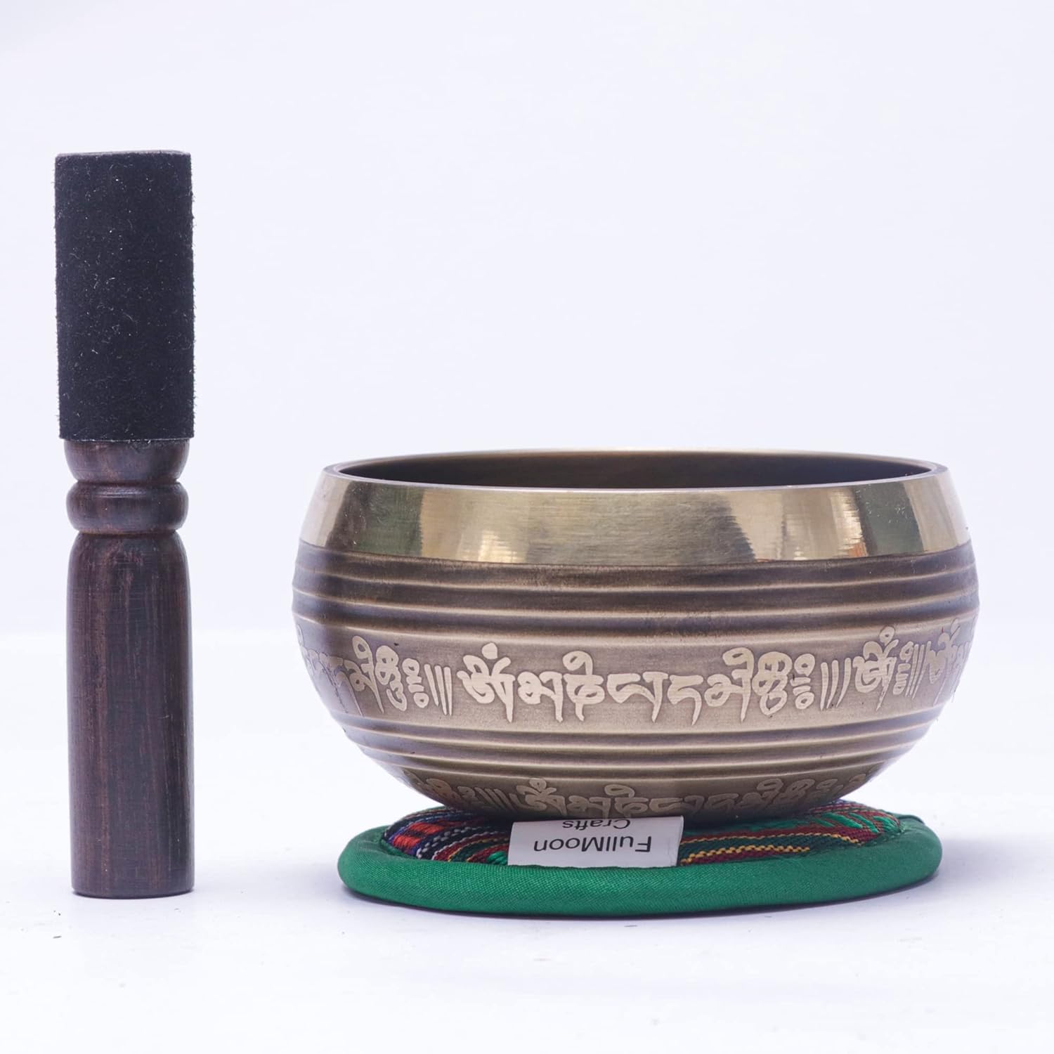 Full Moon Craft – Juego de cuencos tibetanos en espiral para yoga, meditación, atención plena, fácil de aprender y mejor para regalo