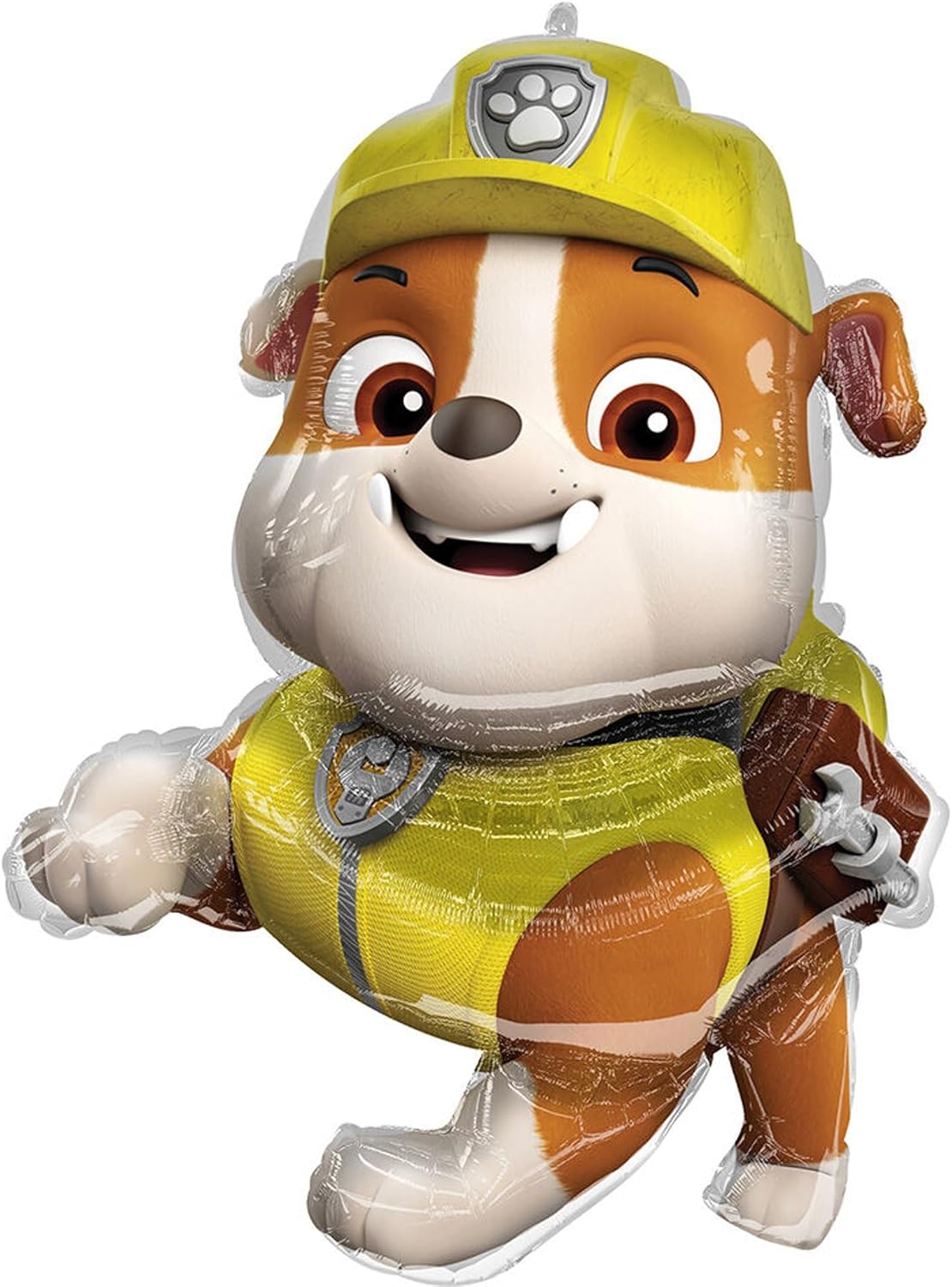 Anagram Paw Pups – Tractor de carga frontal y escombros en patrulla, suministros para fiesta de cumpleaños, decoraciones de ramo de globos