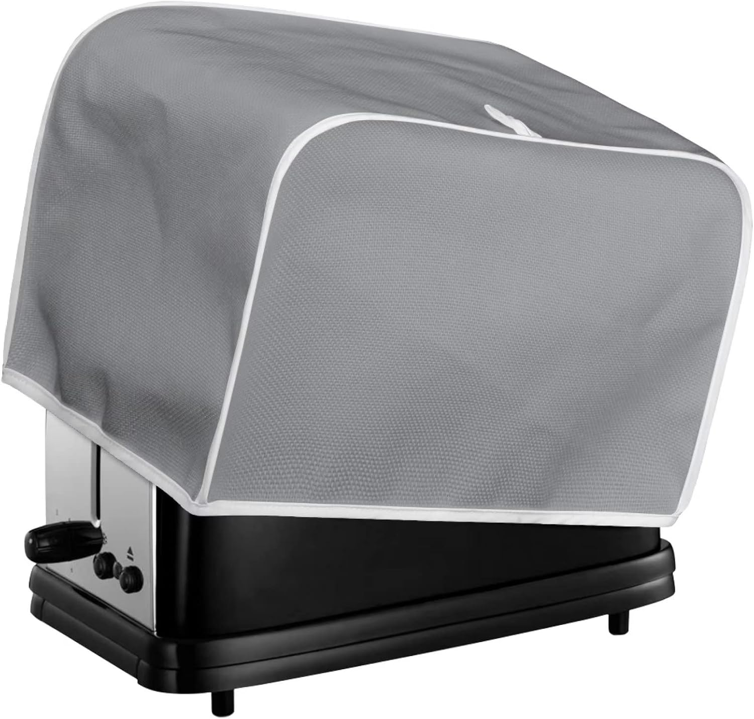 Cubierta para tostadora roja, cubierta acolchada para tostadora de 2 rebanadas, cubiertas de electrodomésticos pequeños de cocina, cubierta de