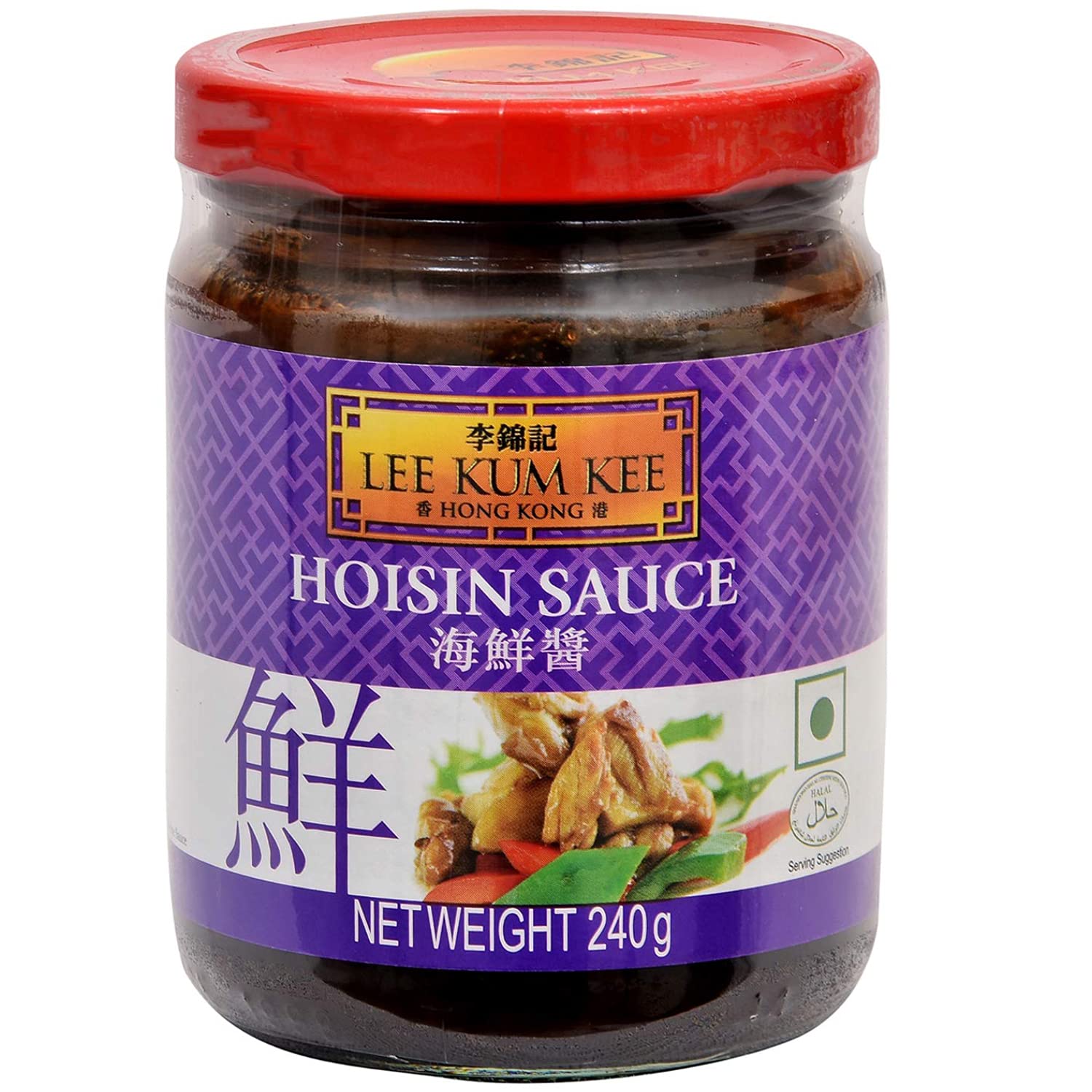 Lee Kum Kee Hoisin – Botella de vidrio para salsa, 8.5 onzas (paquete de 12)