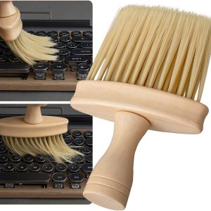 Cepillo de limpieza de teclado de madera antiestático PC portátil limpiador de teclado pista estrecho espacio herramienta de limpieza Cepillo de limpieza de teclado de madera antiestático PC portátil limpiador de teclado pista estrecho espacio herramienta de limpieza