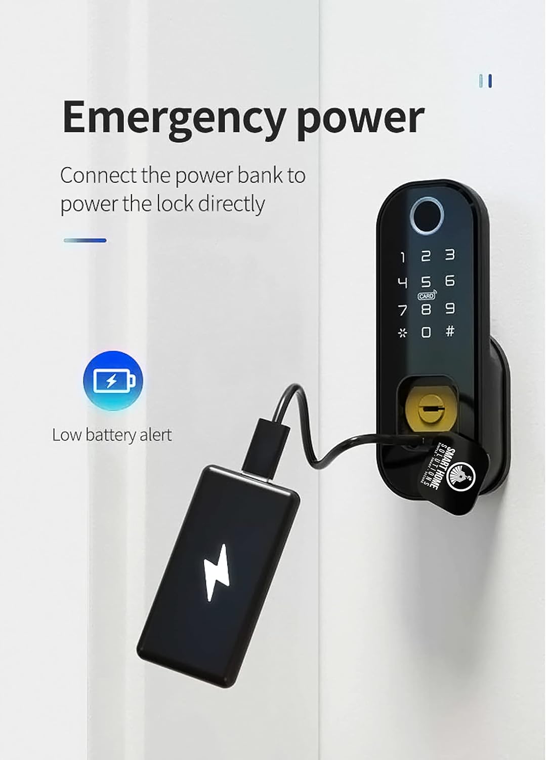 Bloqueo biométrico Intel IP65, teclado inteligente de bloqueo de adición de puerta multipunto compatible con, cerradura de puerta de entrada