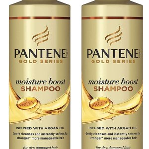 Pantene Gold Series Champú Moisture Boost 9.1 oz (9.1 fl oz) (paquete de 2) Pantene Gold Series Champú Moisture Boost 9.1 oz (9.1 fl oz) (paquete de 2)