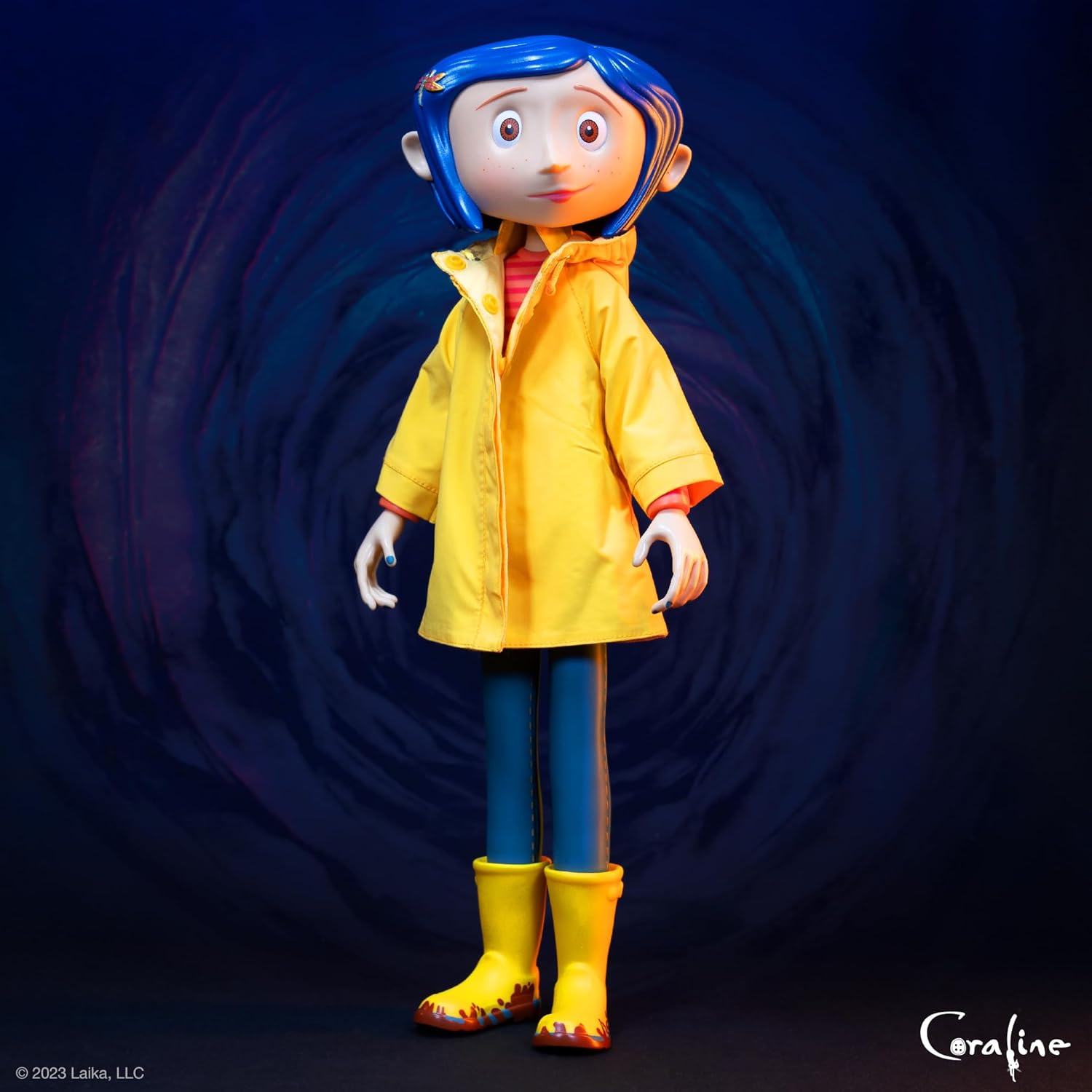 Super7 Supersize Coraline – Figura de acción de Coraline de 16 pulgadas con ropa de tela, coleccionables de películas clásicas y juguetes retro