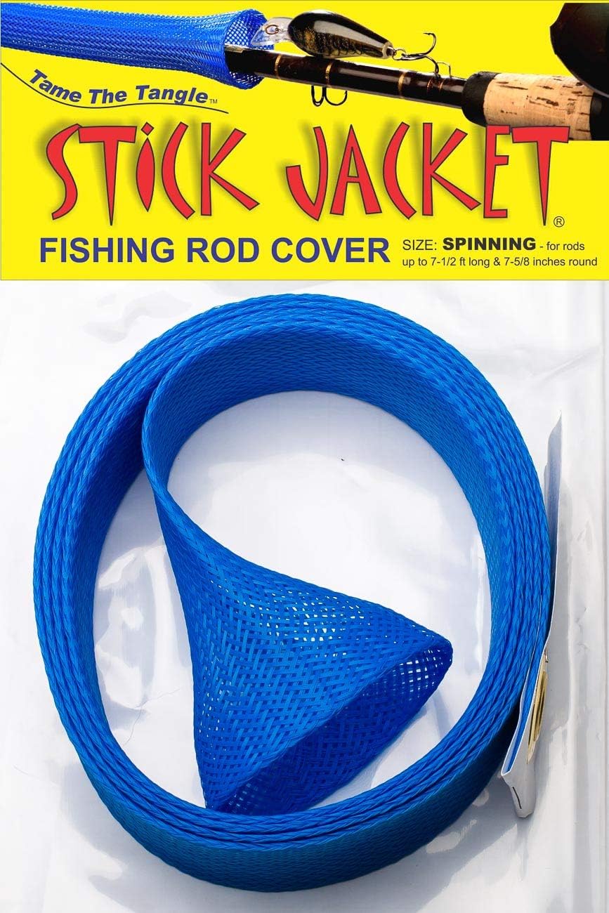 RITE-HITE Orin Briant Stick Jacket Caña de Pesca Cubierta  Chaqueta de caña de pescar  viene en una variedad de colores mantiene tu caña segura y