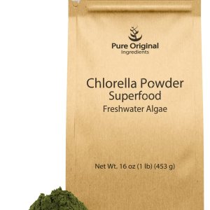 PURE ORIGINAL INGREDIENTS Chlorella en polvo (1 libra) PURE ORIGINAL INGREDIENTS Chlorella en polvo (1 libra)