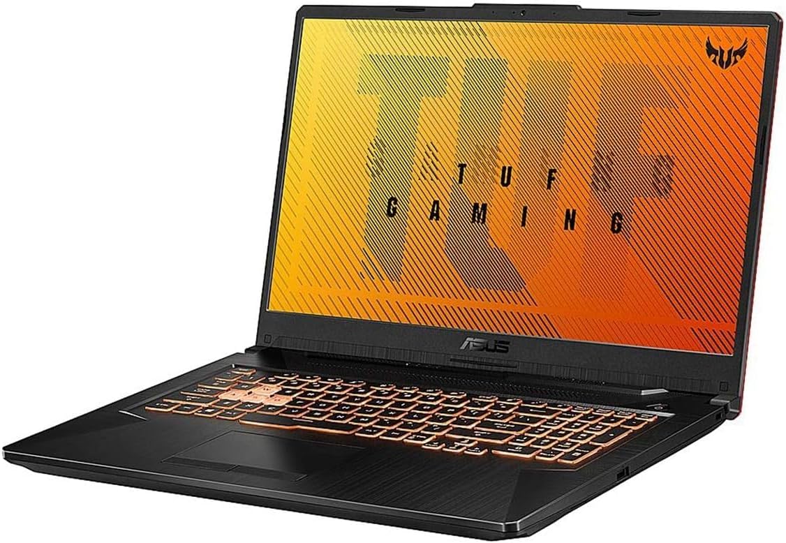 ASUS Laptop TUF Gaming A17 2023  AMD Ryzen 5 4600H de 6 núcleos  NVIDIA GeForce GTX 1650 4GB  8GB DDR4  512GB SSD  17.3 pulgadas 1920 x 1080 144 Hz