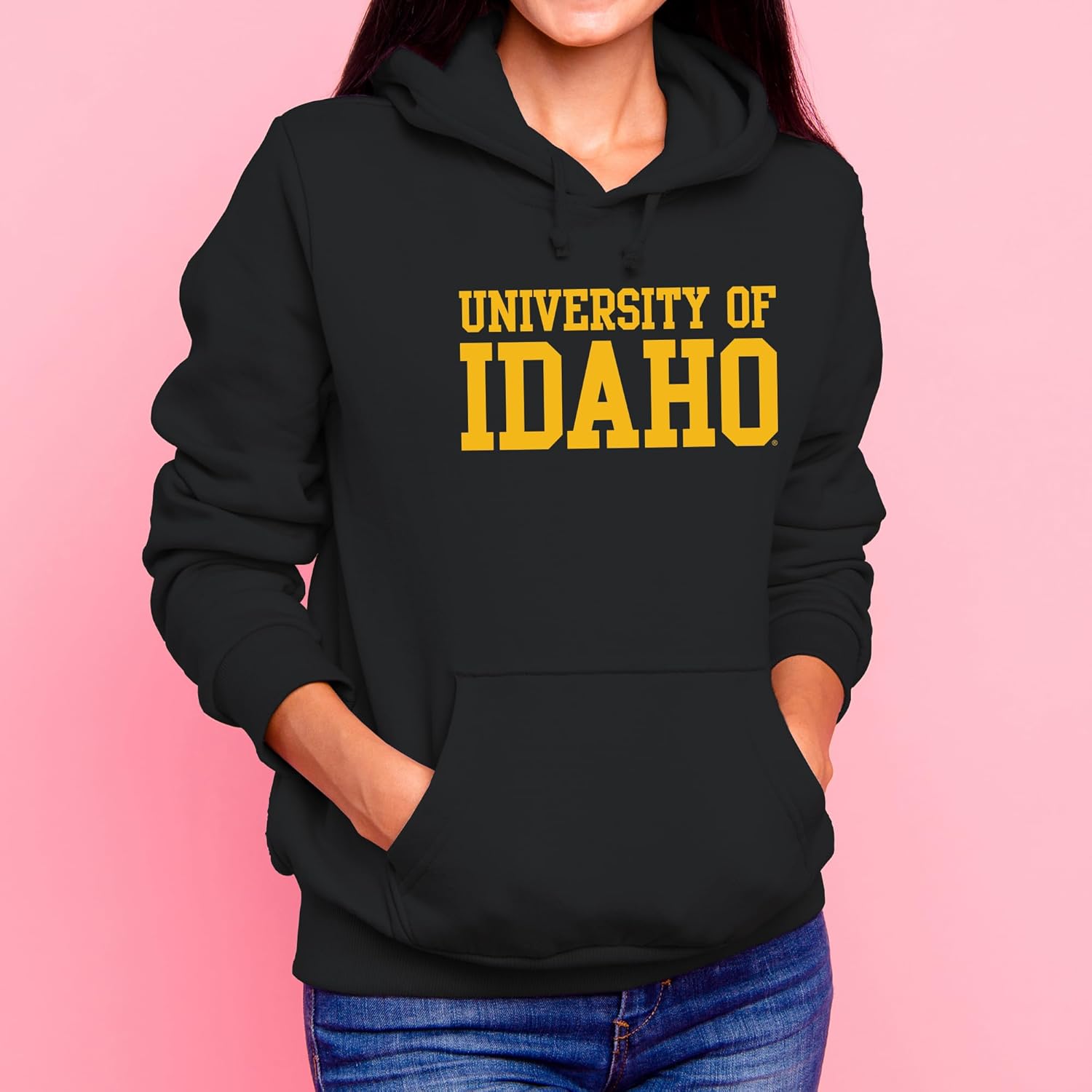 NCAA – Universidades con licencia oficial – camiseta con capucha de equipo universitario básica, lisa