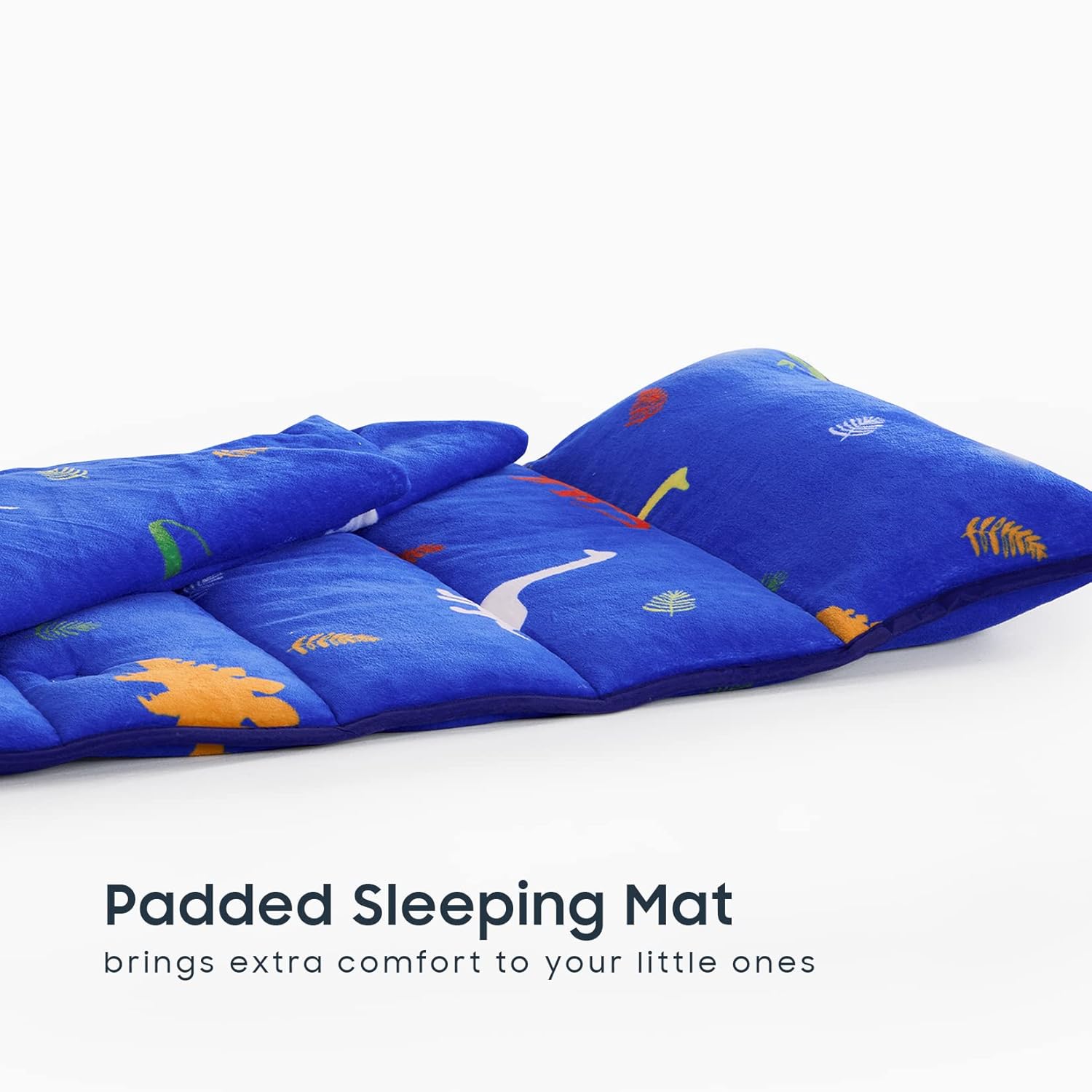 Wake In Cloud – Tapete polar para siesta con almohada y manta, felpa cálida para niños y niñas, guardería, preescolar, jardín de infantes, coloridas