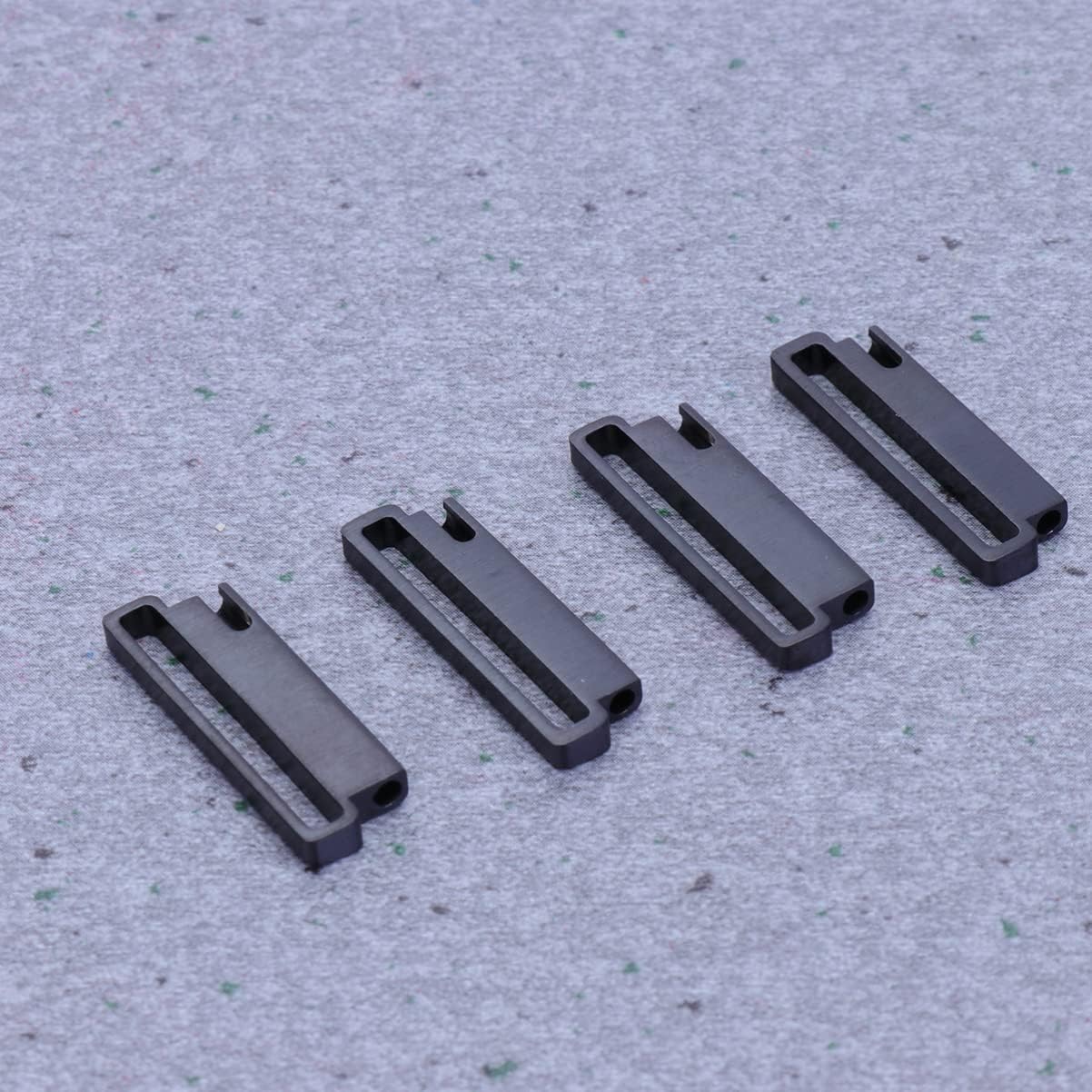 UKCOCO 8 piezas – Correa compatible con bucle, reloj convertidor inteligente de acero inoxidable con hebilla para conectar metal, correa adaptadora,